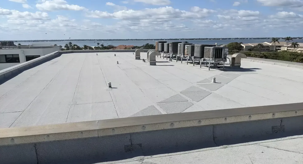 Crowther Roofing and Cooling does a Roof Replacement using Soprema SBS system in Jupiter FL
