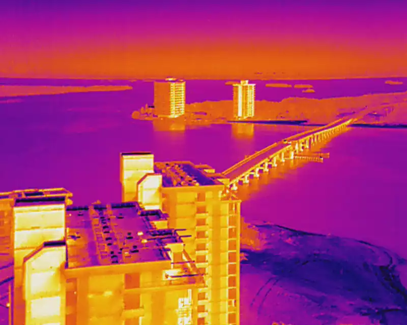 Thermal Imaging by Crowther Roofing and Cooling at Big Carlos Pass Fort Myers